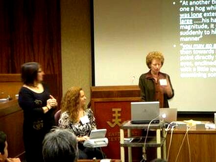 Conference with ASL interpreter